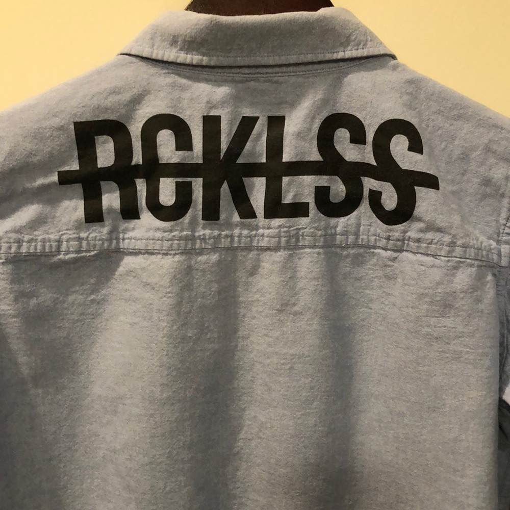 Young & Reckless: button down
